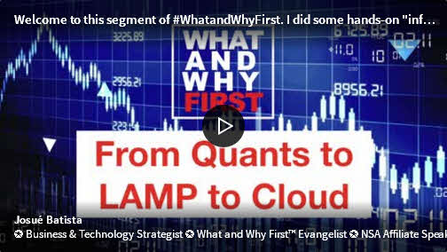From Quants to LAMP to Cloud