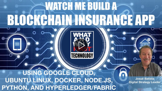 Watch Me Build a Blockchain Insurance App