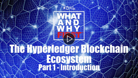 The Hyperledger Blockchain Ecosystem - Part 1: Introduction