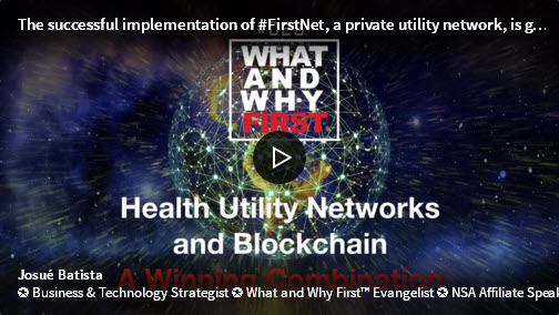 Health Utility Networks and Blockchain - A Winning Combination